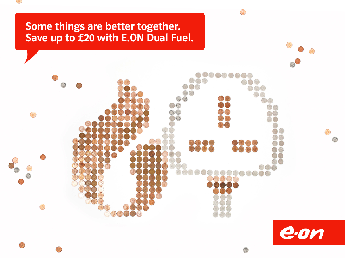The EON Payless campaign visual
