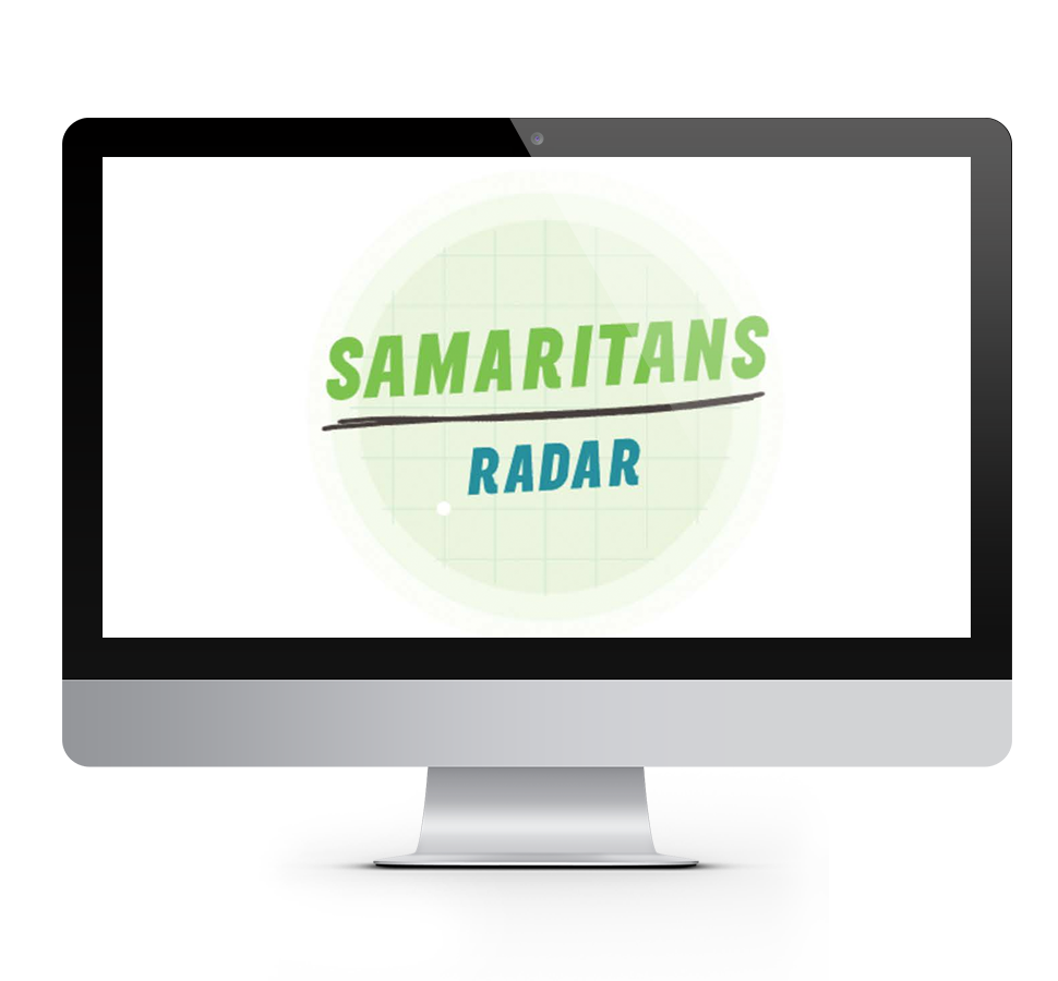 The Samaritans Radar marketing visual
